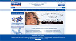 Desktop Screenshot of lambertsusa.com